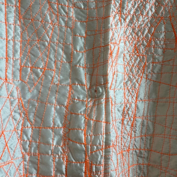 Without Walls Katey Embroidered Parachute Cropped Bomber Jacket - Picture 11 of 11